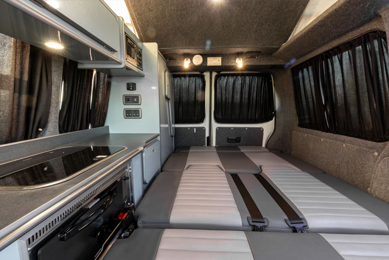 VW Transporter T6 140bhp Sportline Camper - Looking Through