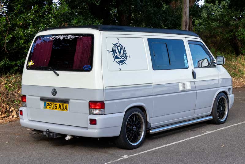 VW Transporter T4 110bhp SWB Camper Van - Rear Right