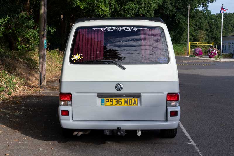 VW Transporter T4 110bhp SWB Camper Van - Rear