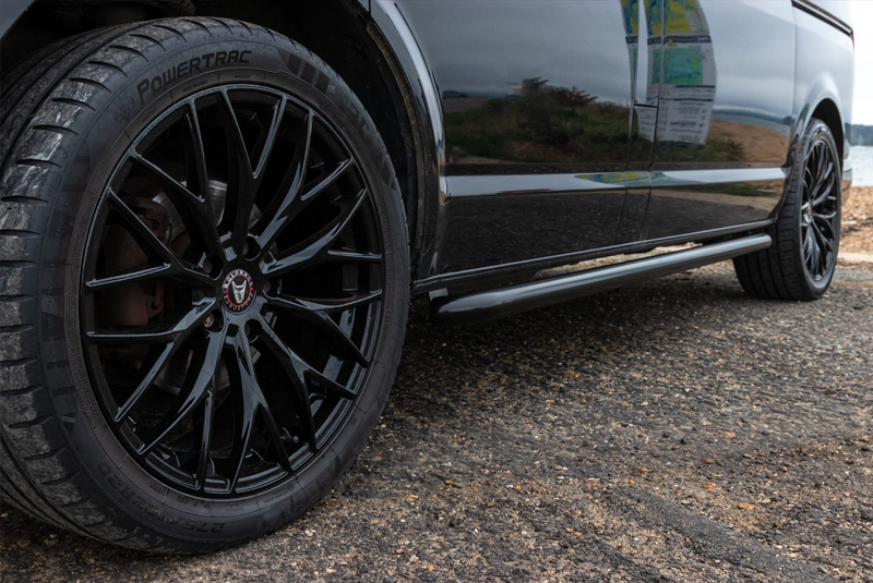 VW Transporter T6 140bhp Camper - Wheels and Bars