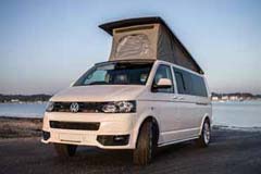 BJ64ZVV VW Transporter Front left roof up