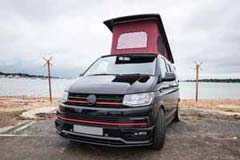 GN16TZR VW Transporter Front left roof up