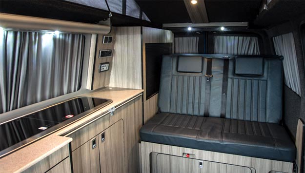 Interior upgrades for VW Transporter T5 and T6 camper vans