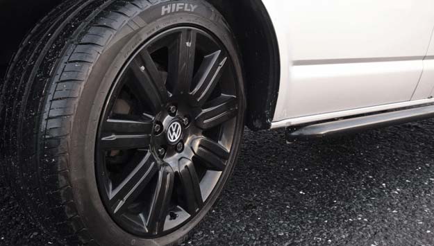 Alloy wheel upgrades for VW Transporter T5 and T6